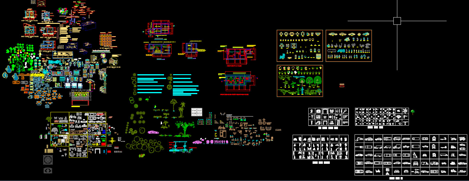 [AutoCad] Thư viện Cad 2D tổng hợp