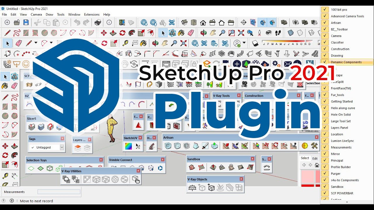 Plugin Sketchup 2021 - Bản đầy đủ